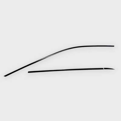 Trim Illusion - Trim Illusion WT6008BLK Front &Rear Window Trim Set Black for 19-25 Toyota RAV4