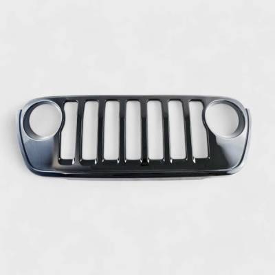 Trim Illusion - Trim Illusion ABS6814BLK Black Front Grille Overlay for 20-25 Gladiator Sport