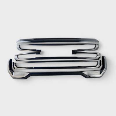 Trim Illusion - Trim Illusion ABS6815BLK Black Front Grille Overlay 20-23 GMC Acadia SLE/SLT