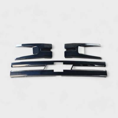 Trim Illusion - Trim Illusion ABS6829BLK Black Front Grille Overlay 19-21 Silverado 1500 LT/TB