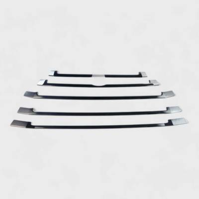 Trim Illusion - Trim Illusion ABS6832BLK Black Front Grille Overlay for 17-19 Toyota Highlander