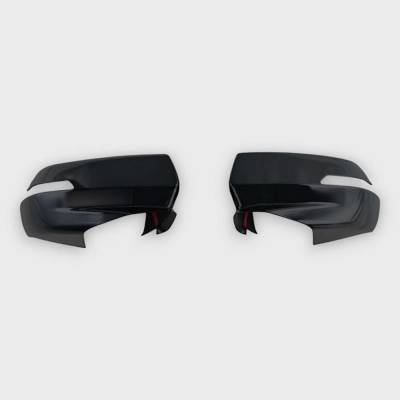 Trim Illusion - Trim Illusion MC6355BLK Front Door Mirror Covers Black Blazer/XT4/XT5/XT6