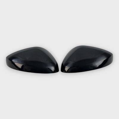 Trim Illusion - Trim Illusion MC6365BLK Front Door Mirror Covers Black for Honda Civic