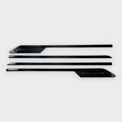 Trim Illusion - Trim Illusion SM6108BLK Body Side Trim Molding Black for 22-25 Tundra CrewMax