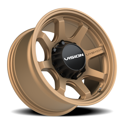 Vision Wheel - Vision Wheel 351-7870BZ18 351 Flow 17x8.5 8x170 18mm Bronze