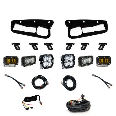 Baja Designs - Baja Designs 44-0084-UP Squadron 2.0 Pro/S2 Pro/S2 SAE Pro Fog Pocket Light Kit