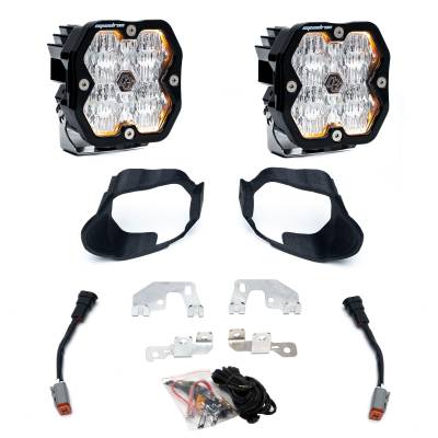 Baja Designs - Baja Designs 44-0025 Squadron 2.0 Sport Fog Pocket Light Kit for 19-24 Sprinter
