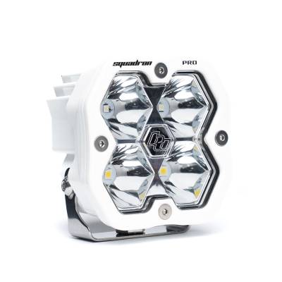 Baja Designs - Baja Designs 49-0001-WT-2 Squadron 2.0 Pro White LED Auxiliary Light Pod