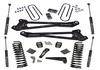 Superlift - Superlift K144 4" Suspension Lift Kit w/SR Shocks for 13-18 RAM 3500 4WD
