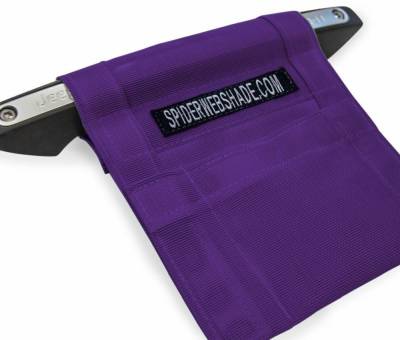 SpiderWebShade - SpiderWebShade Mesh Interior Storage Organizer-Purple SWS-GRBBAG-01-PRP