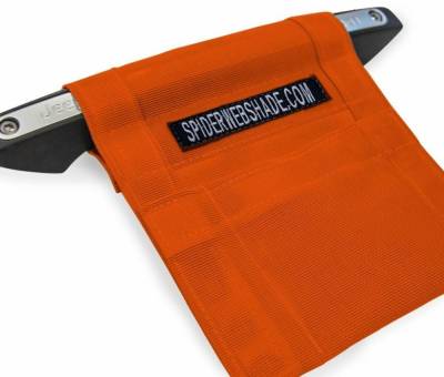 SpiderWebShade - SpiderWebShade Mesh Interior Storage Organizer-Orange SWS-GRBBAG-01-ORG