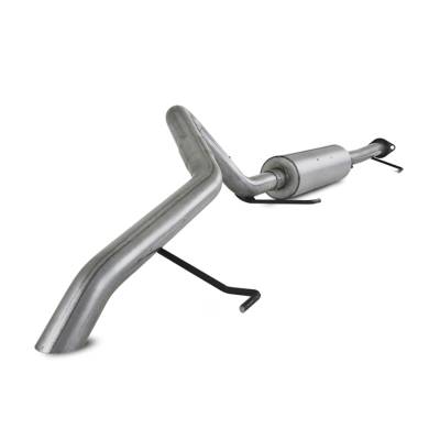 MBRP Exhaust - MBRP Exhaust S5310AL AL 2.5"Cat-Back Rear Exit Off-Road Tail for 07-14 Toyota FJ