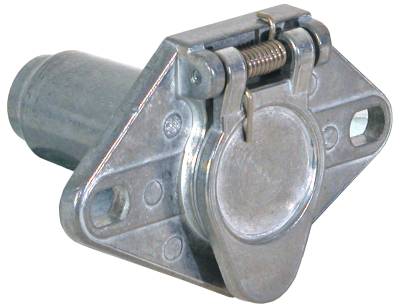 Buyers - Buyers TC1006 6-Way Die Cast Metal Trailer Connector Truck Side