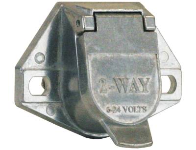 Buyers - Buyers 2-Way Die-Cast Zinc Trailer Connector Truck Side TC1002