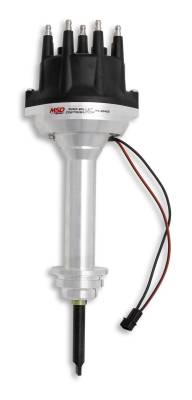MSD - MSD Ignition 85465 Pro-Billet Distributor Black for Chrysler 426 440