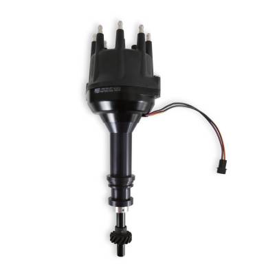 MSD - MSD Ignition 85773 Pro-Billet Distributor Black for Ford 351C 460