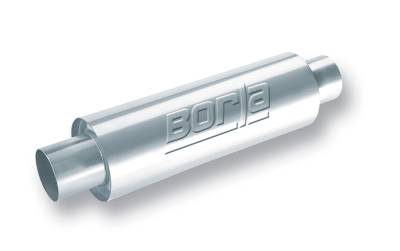Borla - Borla 40086 XR-1 Sportsman Muffler 3.5" In/3.5" Center Out 5" Round x 15" Long