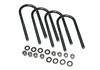 Superlift - Superlift 11324 5/8" x 3.25" x 9" Round U-Bolt Set w/Hardware