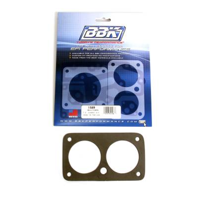 BBK Performance Parts - BBK Performance Twin 65mm Throttle Body Gasket 96-04 Mustang Cobra 1589