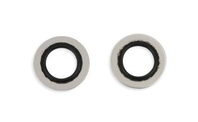 Earl's Performance - Earls Plumbing 178008ERL Stat-O-Seal 0.5" ID 5 AN Fitting Package Of 2