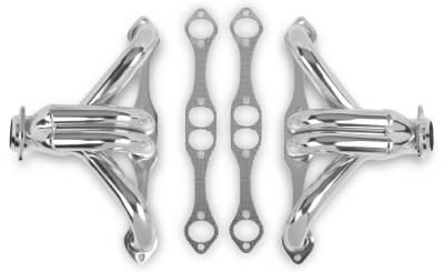 FlowTech - Flowtech 11705-7FLT Block Hugger Exhuast Header for Chevy Small Block