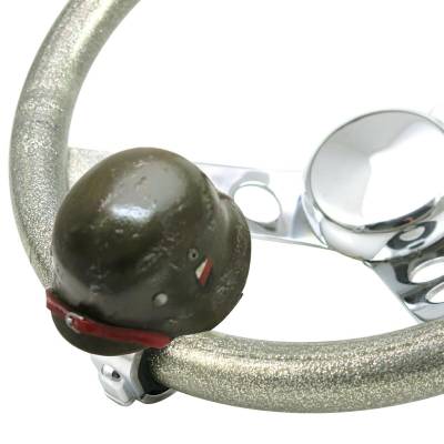 American Shifter Company - American Shifter ASCBA00023 German WII Helmet Suicide Brody Knob