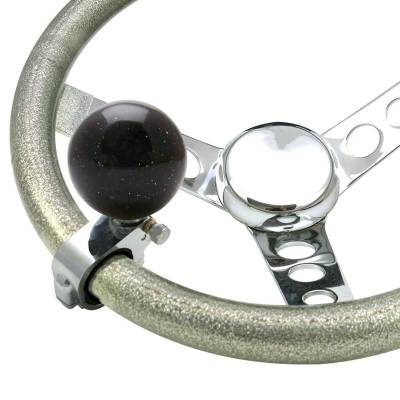 American Shifter Company - American Shifter ASCBA08005 Black Old Skool Series Custom Suicide Brody Knob