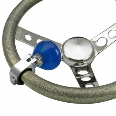 American Shifter Company - American Shifter ASCBA10006 Blue Retro Series Suicide Brody Knob