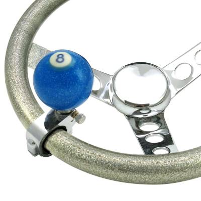 American Shifter Company - American Shifter ASCBA03021 Blue 8 Ball Suicide Brody Knob