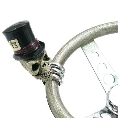 American Shifter Company - American Shifter ASCBN00022 Timmy The Top Hat Skull Custom Brody Knob