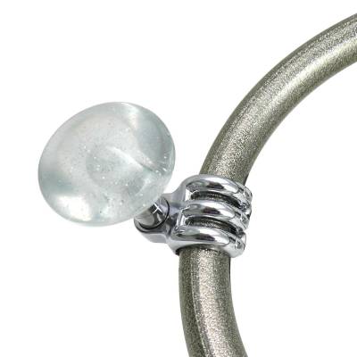 American Shifter Company - American Shifter ASCBN10003 Clear Retro Series Suicide Brody Knob