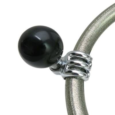American Shifter Company - American Shifter ASCBN030CB Black Billiard Cue Ball Suicide Brody Knob Opaque