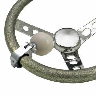 American Shifter Company - American Shifter ASCBA030CW White Billiard Cue Ball Suicide Brody Knob Opaque
