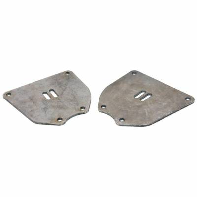Helix Suspension - Helix HEXBRK049 Lower Air Suspension Bracket Plate Pair for Mustang II