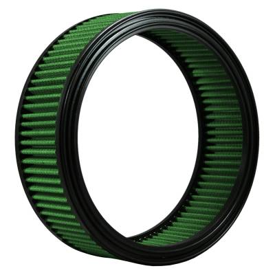 Green Filter USA - Green Filter 2052 Round Air Filter 2.75" H 7.68" ID 9" OD 9" Top