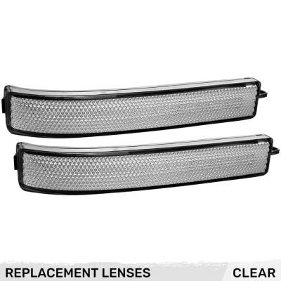 Recon - Recon 264240CL Replacement Side Mirror Lenses Clear 09-14 Ford F150/Raptor