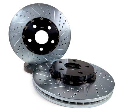 Baer Brakes - BAER Brakes 2301069 Front Disc Brake Rotor Set for 16-24 Chevy Camaro