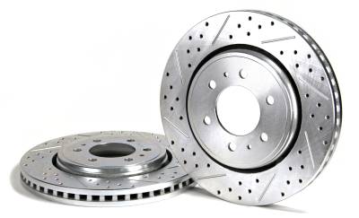 Baer Brakes - BAER Brakes 54153-020 Ford/Lincoln Front Disc Brake Rotor Set