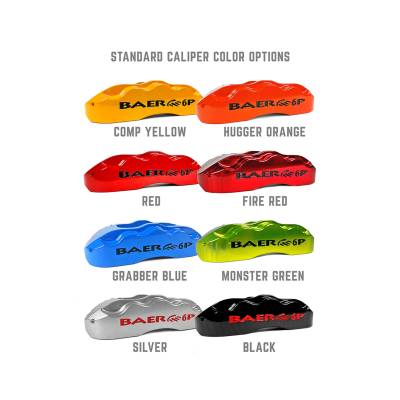 Baer Brake Systems - BAER 4141153B 15" Front Extreme+ Black for 11-14 300/Challenger/Magnum/Charger