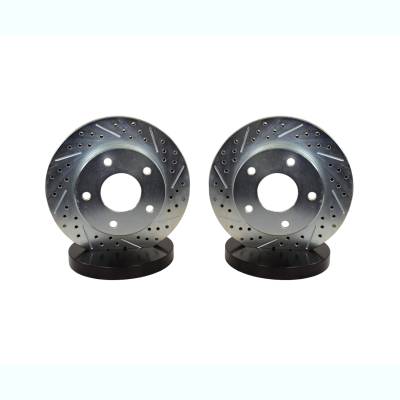 Baer Brakes - BAER Brakes 05551-020 Rear Disc Brake Rotor Set for Chevy/Pontiac