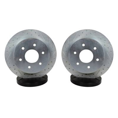 Baer Brake Systems - BAER Brakes 31329-020 Rear Disc Brake Rotor Set for Nissan/Infiniti