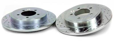 Baer Brakes - BAER Brakes 54098-020 Rear Disc Brake Rotor Set for Ford 4WD/RWD