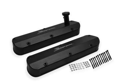 Holley Sniper EFI - Holley Sniper EFI 890013B Valve Cover Fabricated Aluminum SBF Tall
