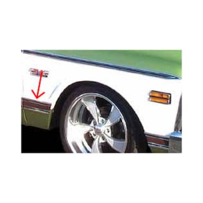 Brothers Trucks - Brothers Trucks MFB30LH Chevrolet & GMC Fender Molding