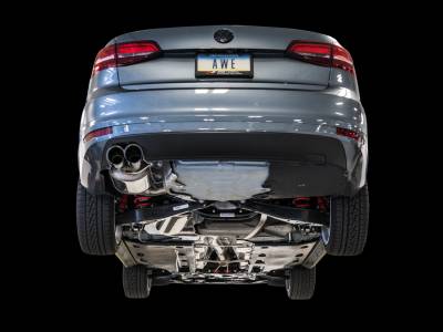 AWE Tuning - AWE Tuning 3015-22064 Exhaust System for 16-18 Volkswagen Jetta Sedan 1.4 FWD
