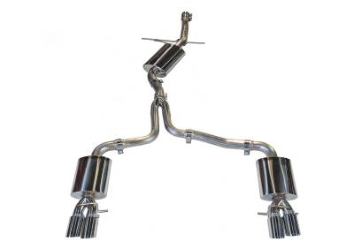 AWE Tuning - AWE Tuning 3015-42018 Exhaust Kit for 09-16 Audi A4 Quattro 2.0 AWD