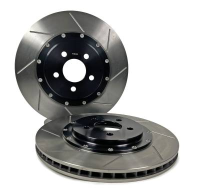 Baer Brake Systems - BAER Brakes 2262031-1 Front Disc Brake Rotor Set for 24-25 Ford Mustang