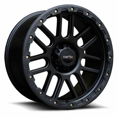 Vision Wheel - Vision Wheel 111 Nemesis 20x9 5x5.0 0mm Matte Black 111-2973MB0