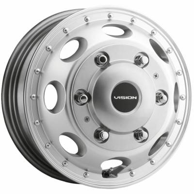 Vision Wheel - Vision Wheel 181Z Hauler 16x5.5 6x205 120.05mm Hyper Silver 181Z6526HSF161