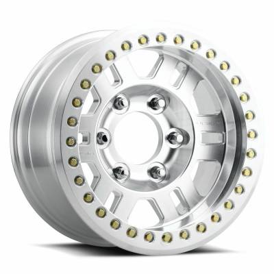 Vision Wheel - Vision Wheel 398BL Manx 17x9.5 5x150 -44mm Machined 398BLZ7950UMFMR-44